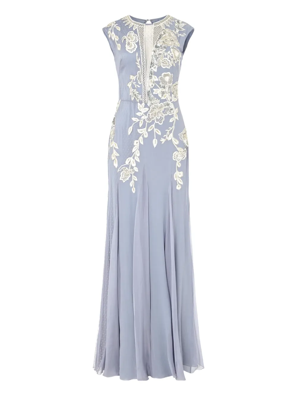 

Декорированное платье Lilly Temperley London, фиолетовый