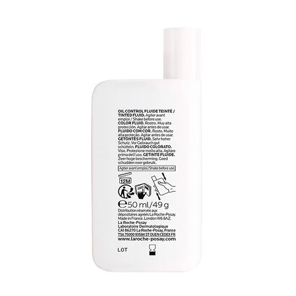 Солнцезащитный крем для лица Spf50 с цветным эффектом Anthelios Uv Mune 400 La Roche Posay, 50 ml — фото 2