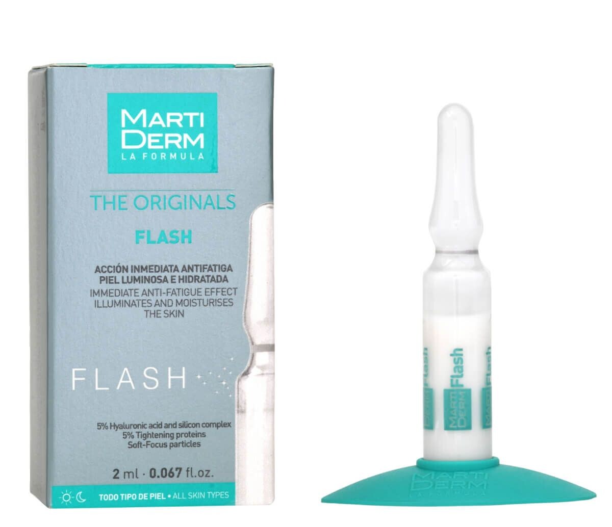 

Уход за лицом в ампулах Martiderm Flash Serum, 2 мл