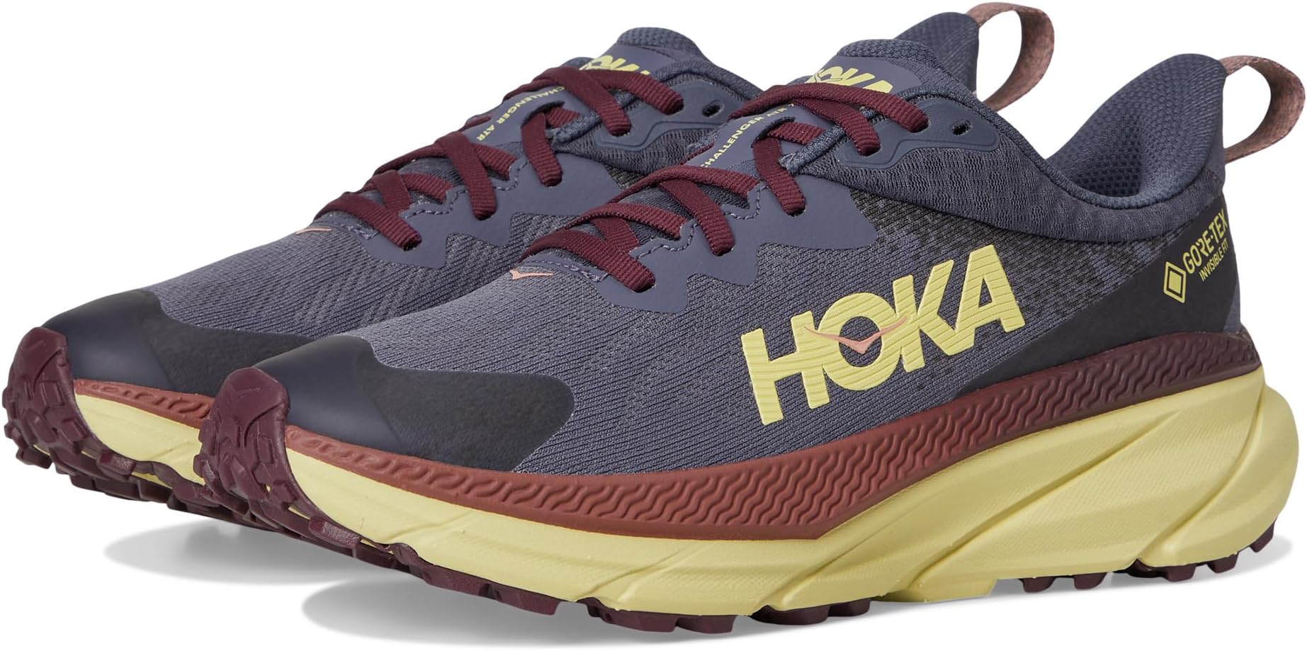 Кроссовки Hoka Women's Challenger 7 GORE-TEX, Charcoal Grey/Cardamom