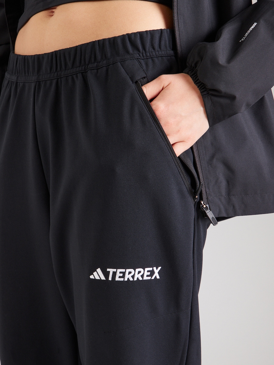 Зауженные спортивные брюки ADIDAS TERREX MT, черный — фото 2