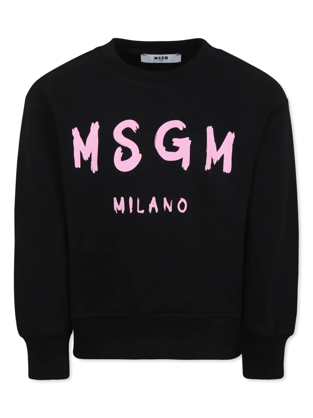 

Толстовка с логотипом MSGM Kids, черный