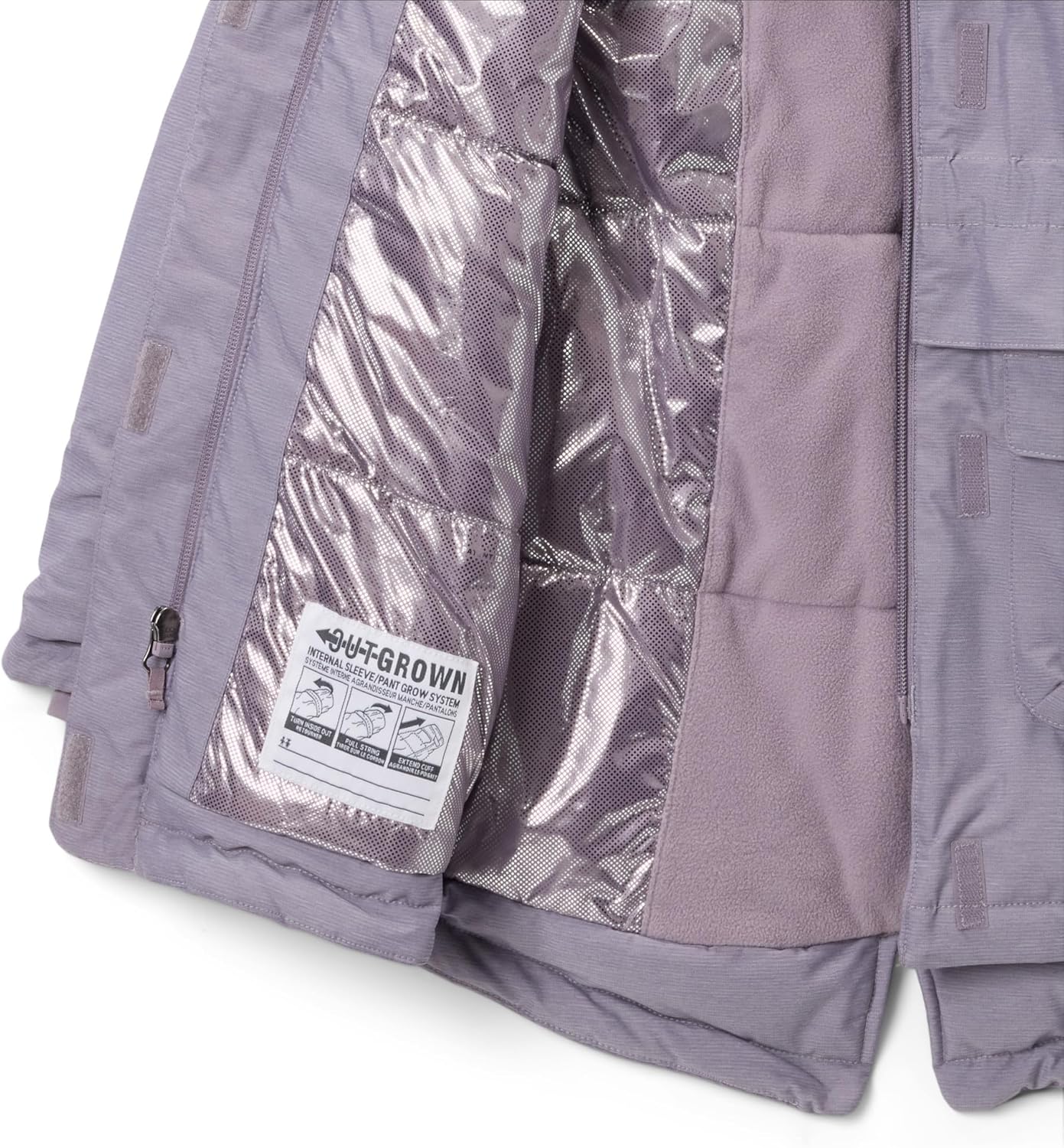 Куртка Columbia girls Nordic Strider II, Shale Purple — фото 3
