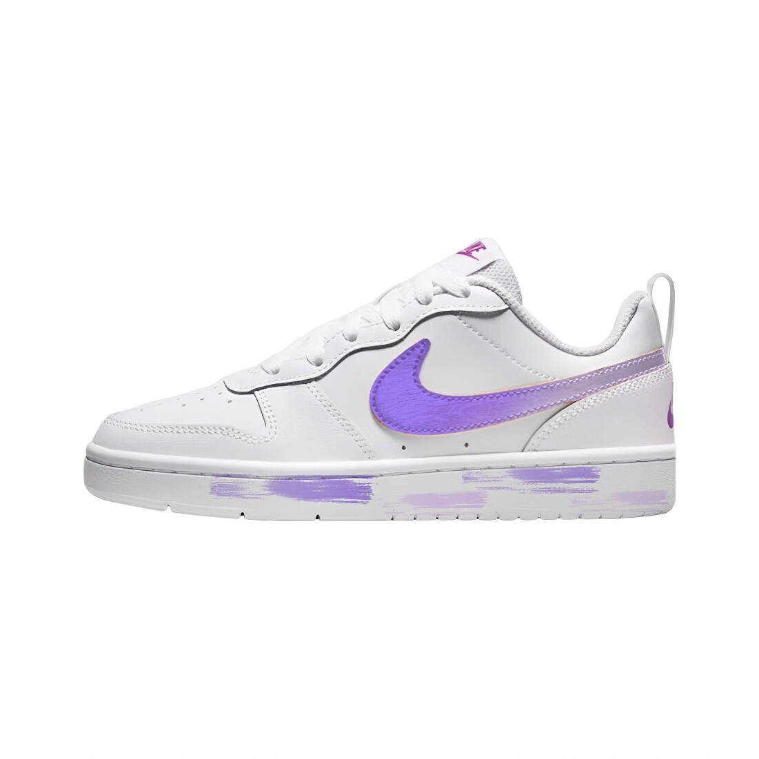 

Кроссовки Nike Court Borough Skateboarding Shoes Women's Low-top Purple/white, фиолетовый