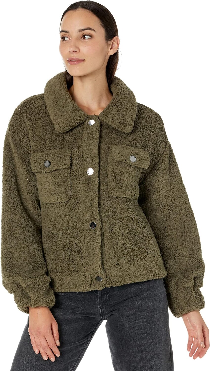 

Куртка Calvin Klein Button Front with Pockets, цвет Caper