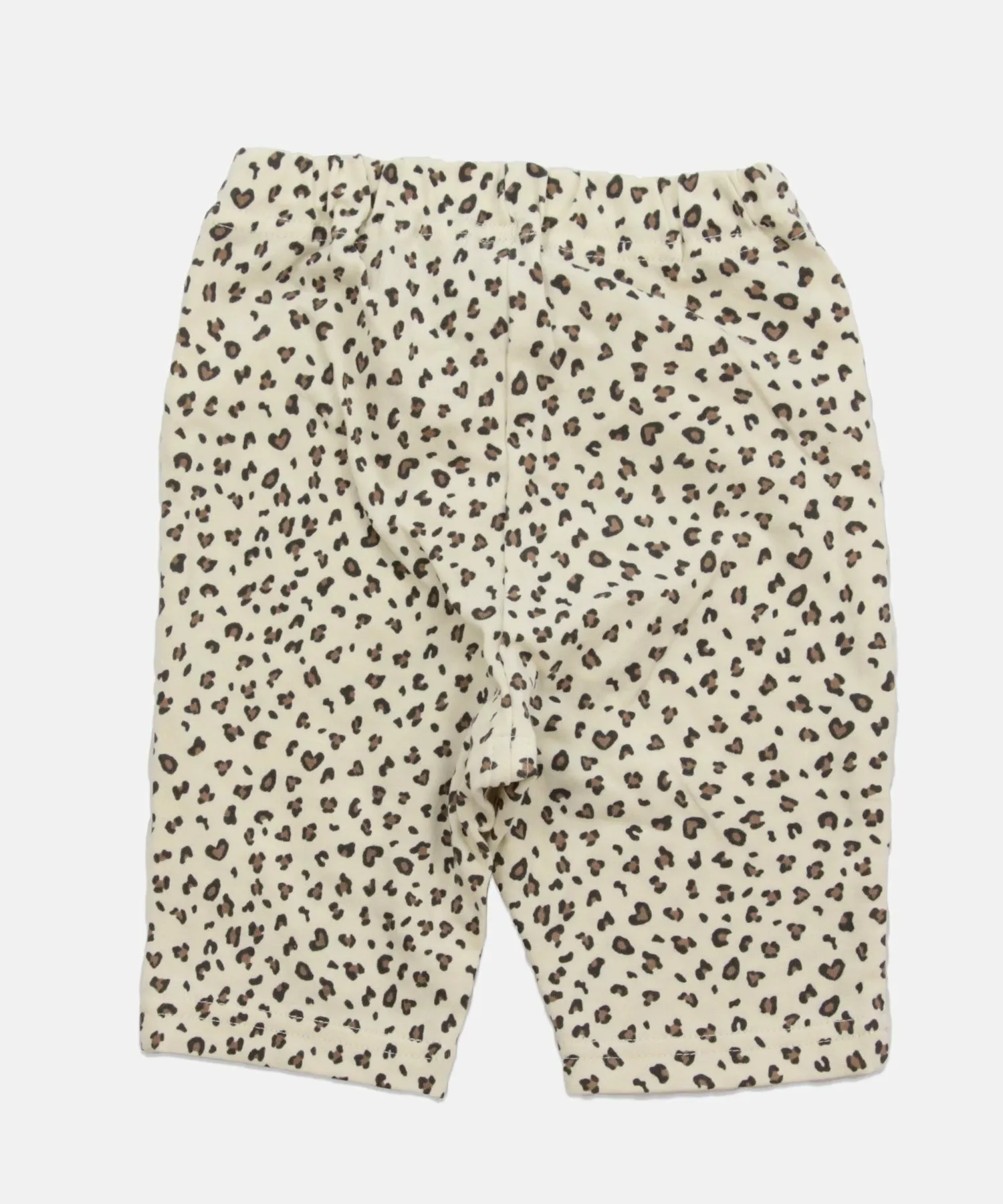Леггинсы укороченной длины с эластичным рисунком Chil2, M Leopard/White