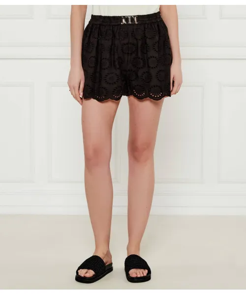

Кружевные шорты Regular fit Twin-Set, черный