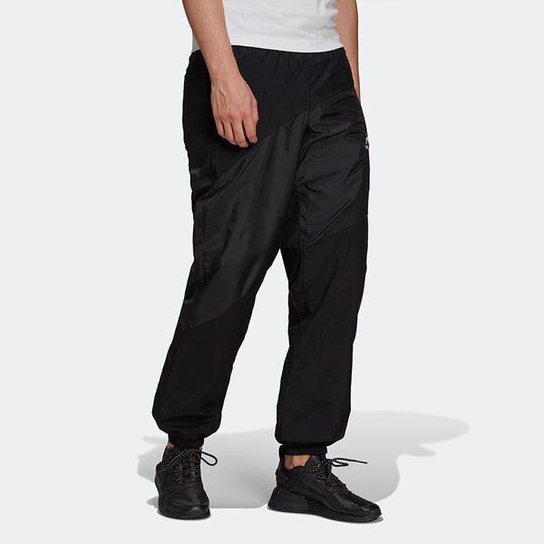 Спортивные штаны Men's adidas originals Casual Solid Color Splicing Sports Pants/Trousers/Joggers Black, мультиколор — фото 4