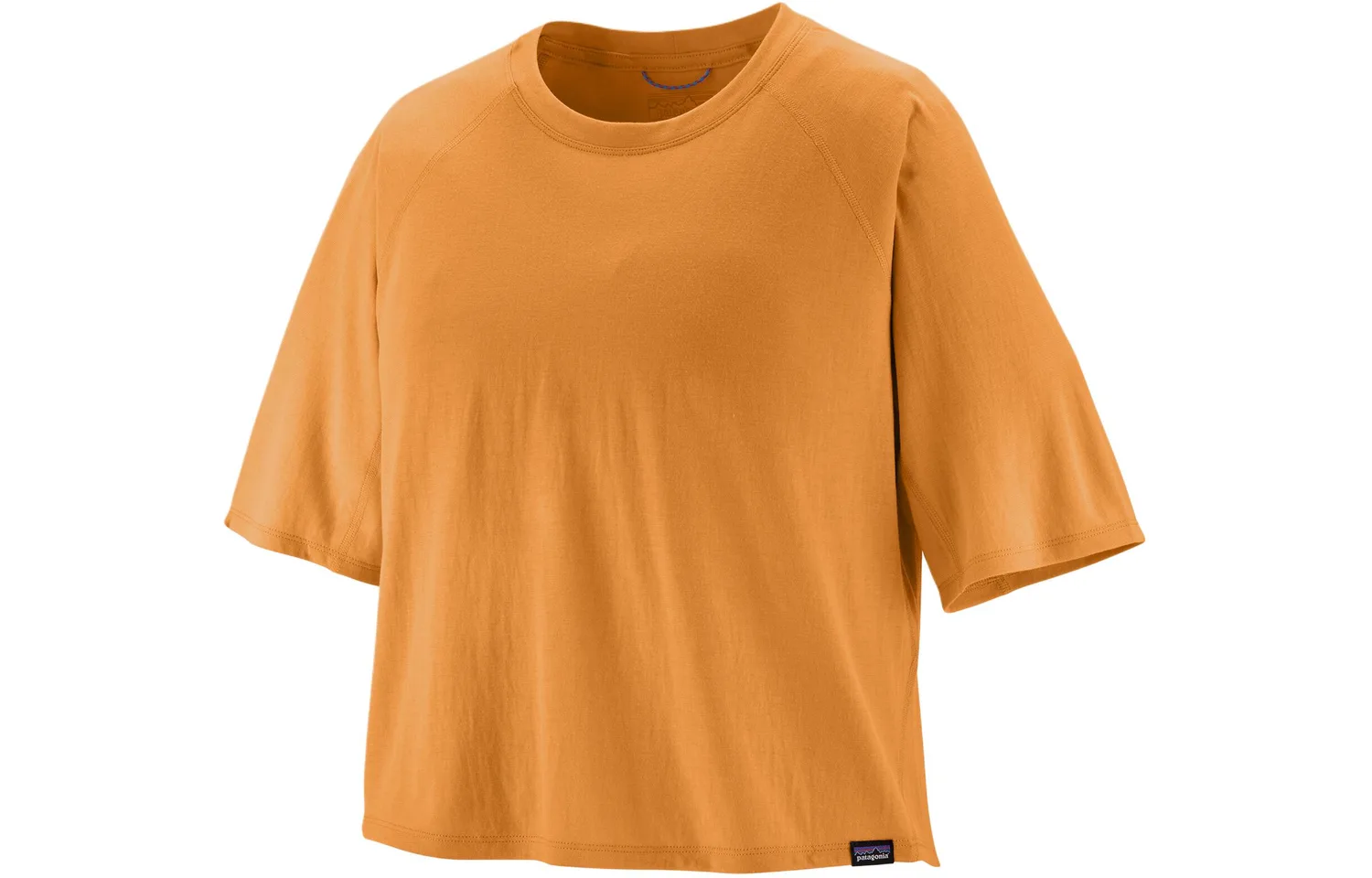 Футболка Capilene с круглым вырезом, умеренный прямой крой Patagonia, Golden Caramel Color