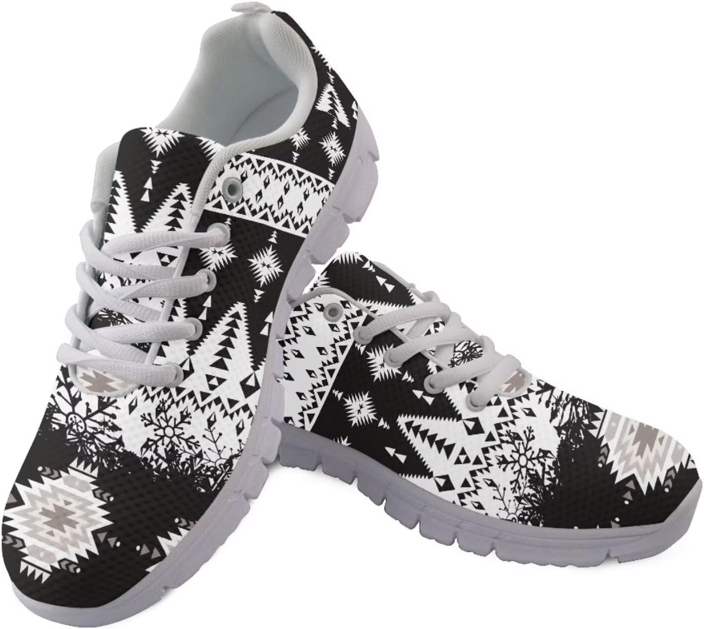 

Кроссовки для бега на День благодарения, спортивные кроссовки для спортзала, легкие удобные кроссовки для ходьбы, тенниса и фитнеса для мужчин и женщин Getelinseng, Western Indian Aztec