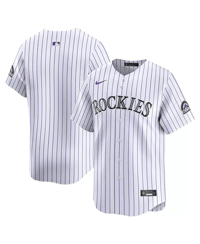 

Мужская белая домашняя лимитированная джерси Colorado Rockies Nike