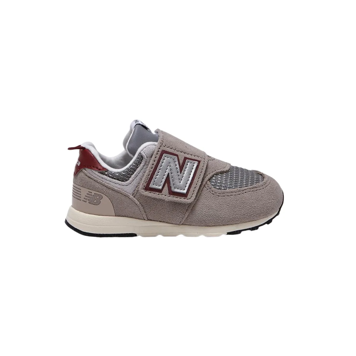 Кроссовки NB 574 Synthetic Leather для малышей New Balance, бежевый — фото 3