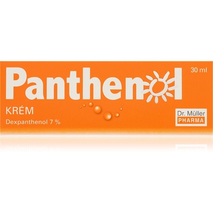 

Dr. Muller Panthenol Cream 7% 30 мл - Увлажняющий и успокаивающий крем после загара Dr. Müller