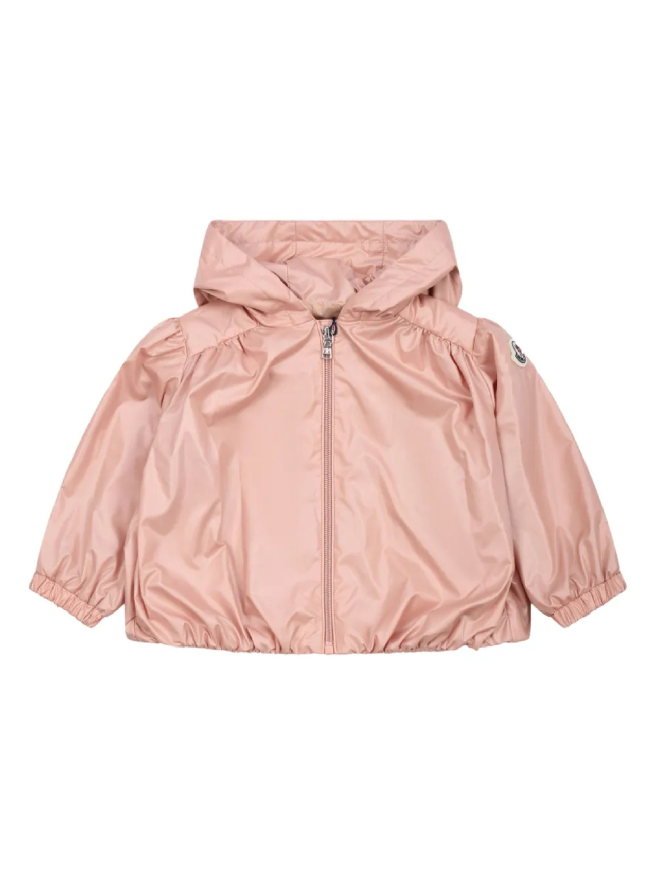 

Куртка Moncler Enfant с нашивкой-логотипом, розовый