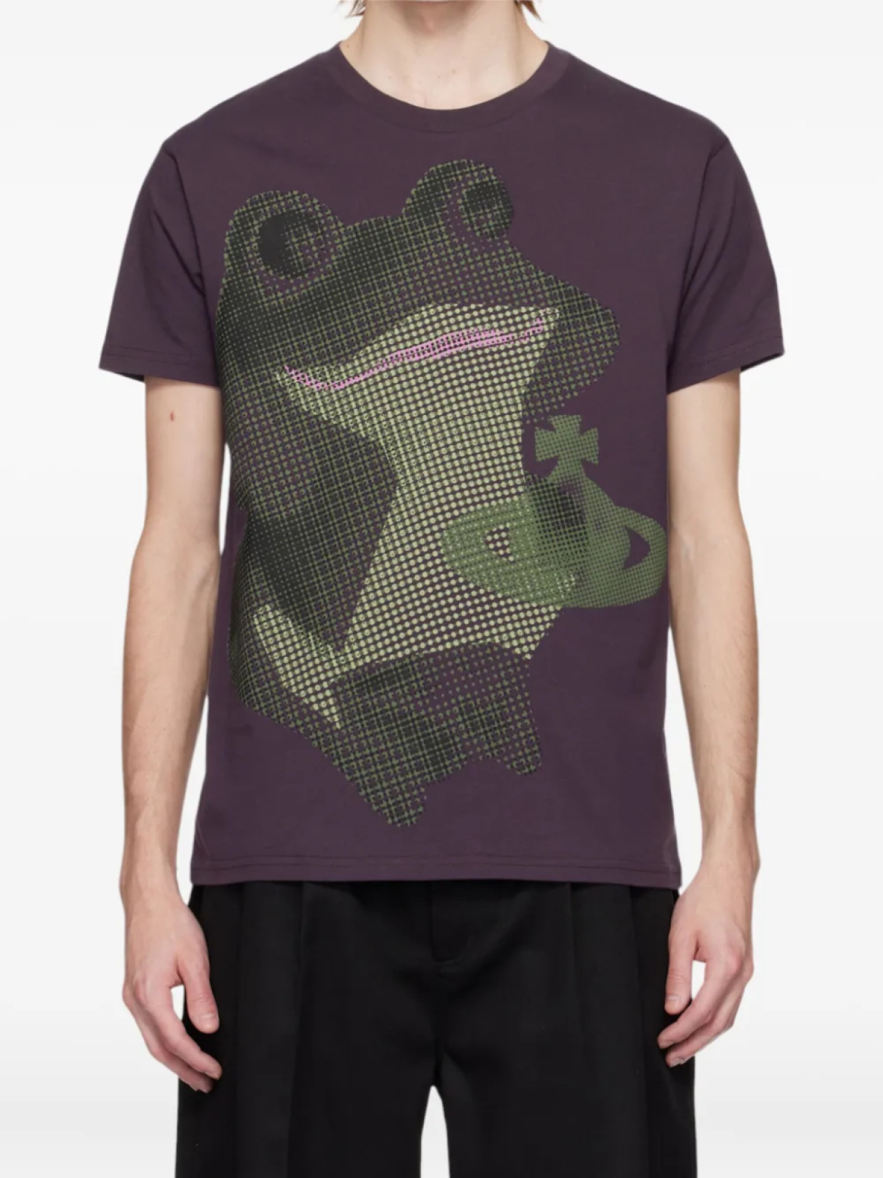 

Vivienne Westwood graphic-print Футболка, фиолетовый