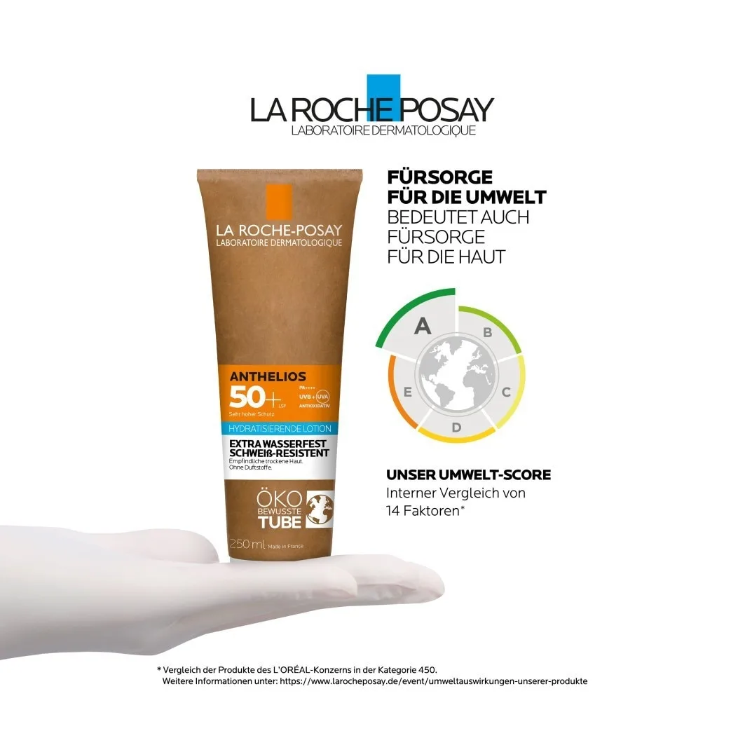 Солнцезащитный крем Anthelios SPF 50+ La Roche Posay, 250 мл — фото 2