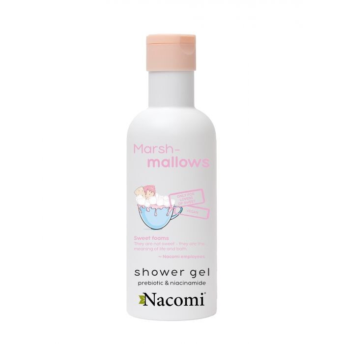 

Гель для душа Gel de Ducha Marshmallow Nacomi, 300 ml