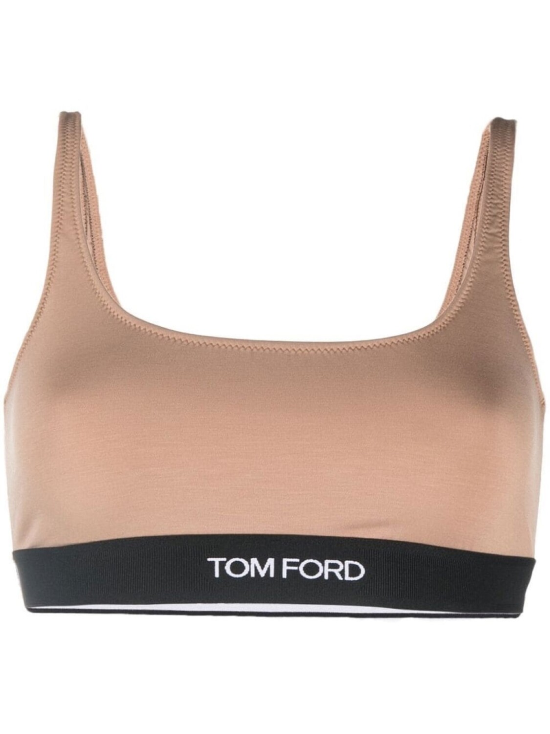 

TOM FORD бюстгальтер-бралетт с логотипом, нейтральный цвет
