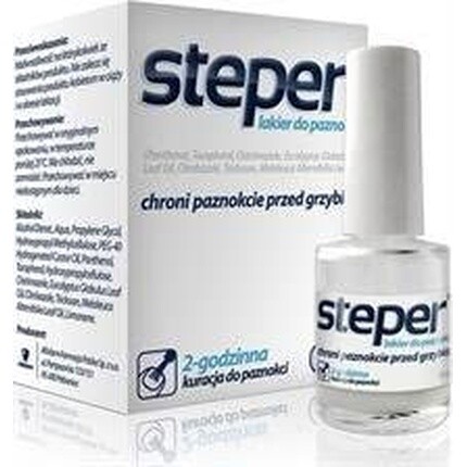 

Steper 10 мл противогрибковый лак для ногтей для регенерации и защиты ногтей Private, Aflofarm