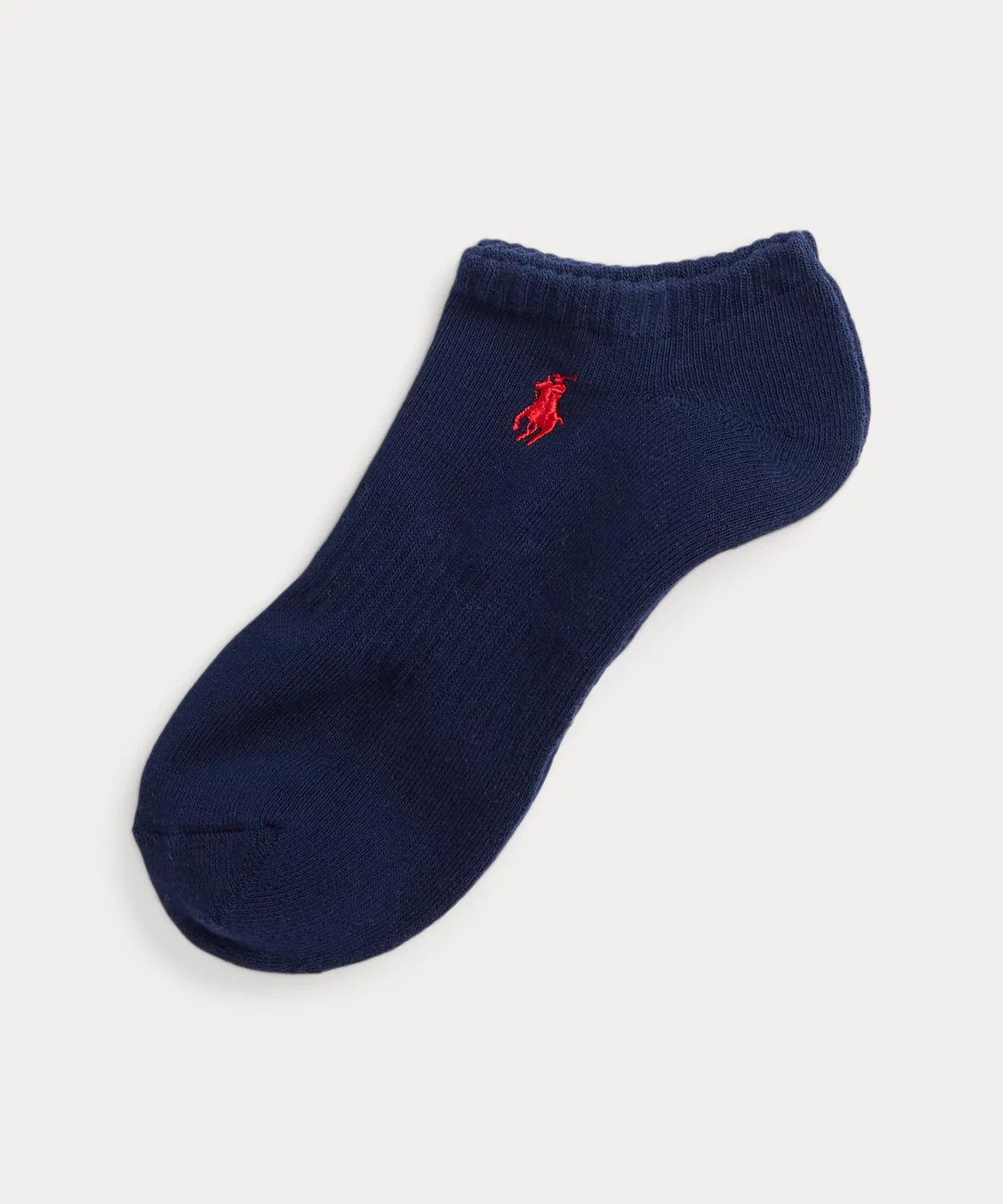 Носки спортивные низкие Polo Ralph Lauren из хлопкового микса, тёмно-синие