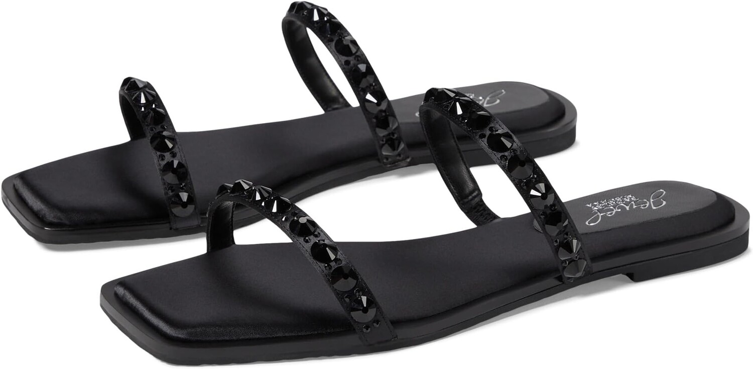 Сандалии Jewel Badgley Mischka Honesty, цвет Black Satin