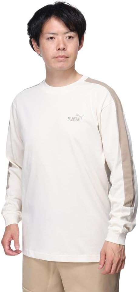 

Мужская повседневная футболка Puma 683583 Core HERITAGE MX с длинными рукавами