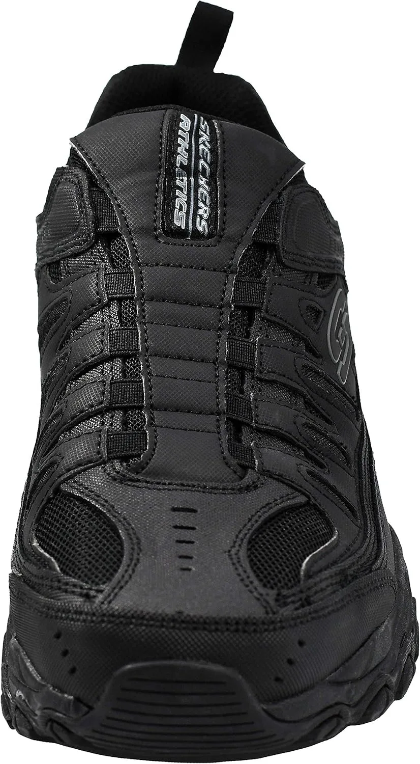 Мужские лоферы Skechers Afterburn, черный — фото 2