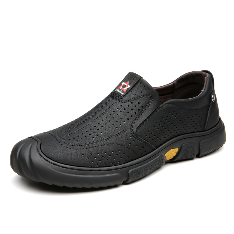 

POPULAR ROUSE PR Мужские низкие кеды с перфорацией черные, цвет Black Cut-Out