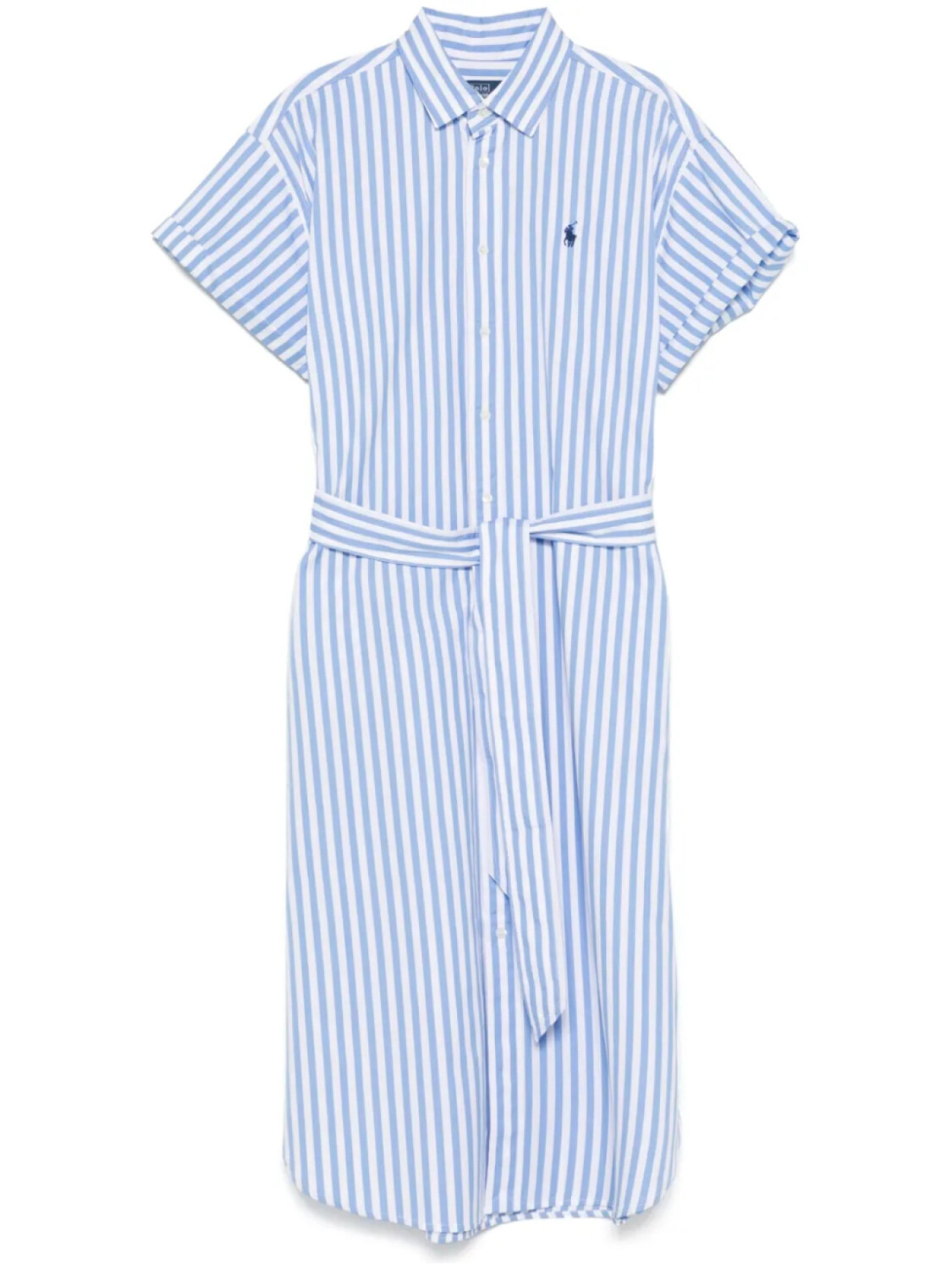 

Платье-рубашка в полоску Polo Ralph Lauren, белый