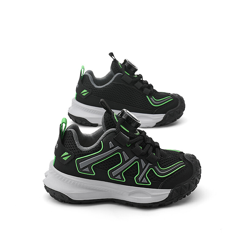 Детские кроссовки Kids Low-top Зеленые/черные Jeep, зеленый — фото 2