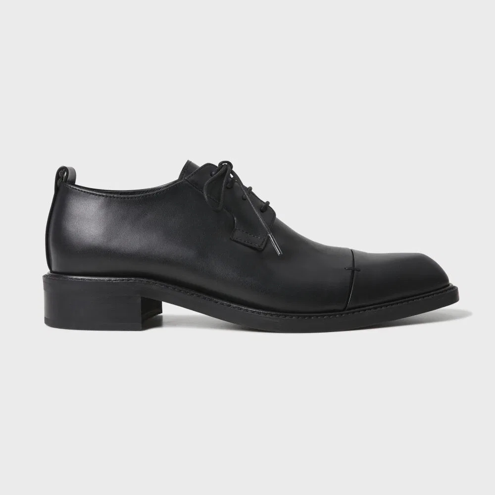 Мужские дерби Neute Blake Cut Detail 30 мм, чёрные
