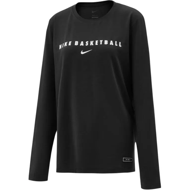 Nike Футболка Women's Black Crew Neck Moderate