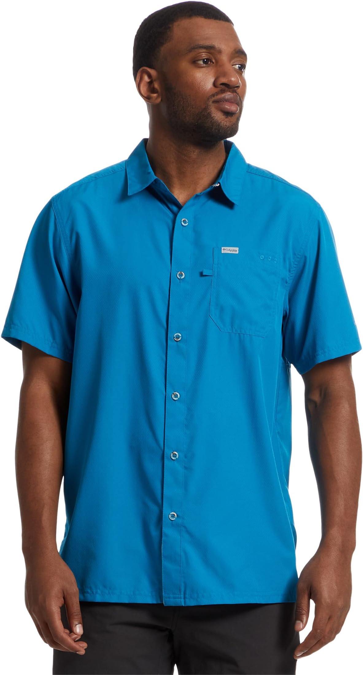 

Рубашка Columbia Slack Tide Camp Shirt, цвет Blue Echo