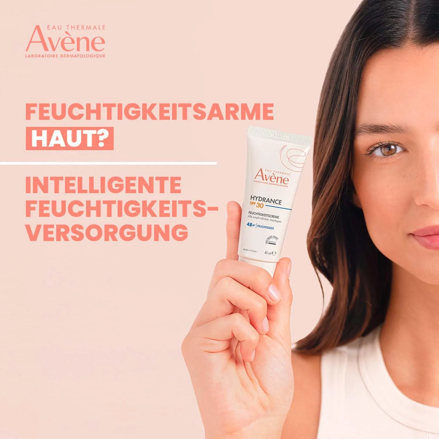 Средство для снятия макияжа Avene — Увлажняющий «Hydrance SPF » от AVÈNE, 40 мл — фото 4