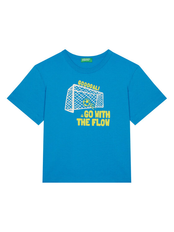 

Футболка обычного кроя 3JERG10JQ United Colors Of Benetton, синий