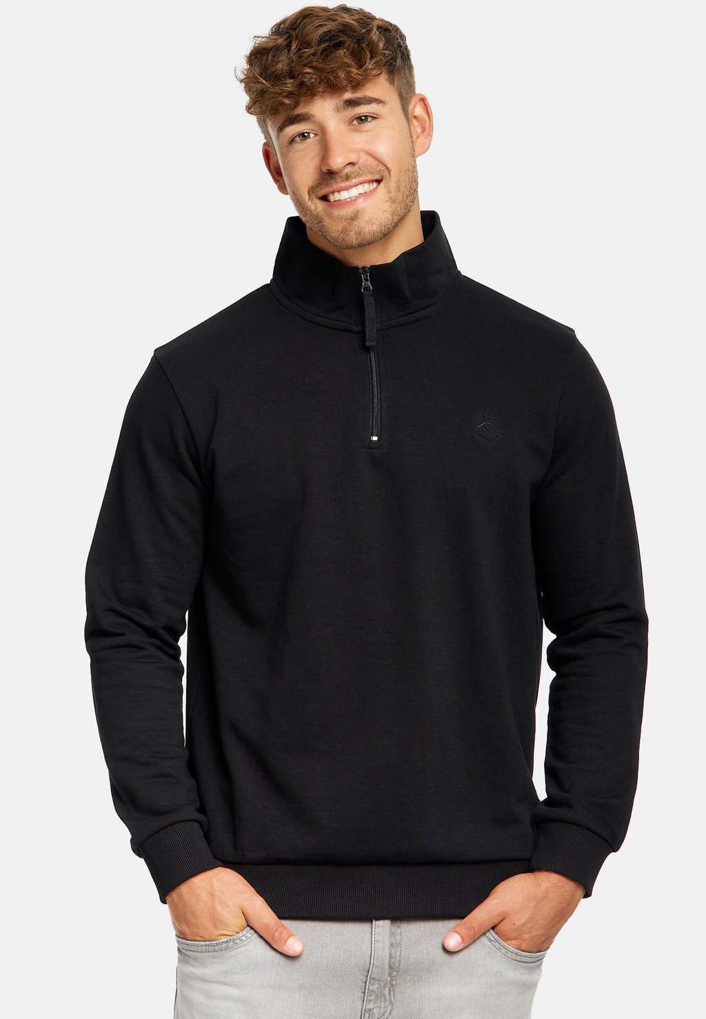 

Толстовка INBRANDT INDICODE JEANS, цвет black