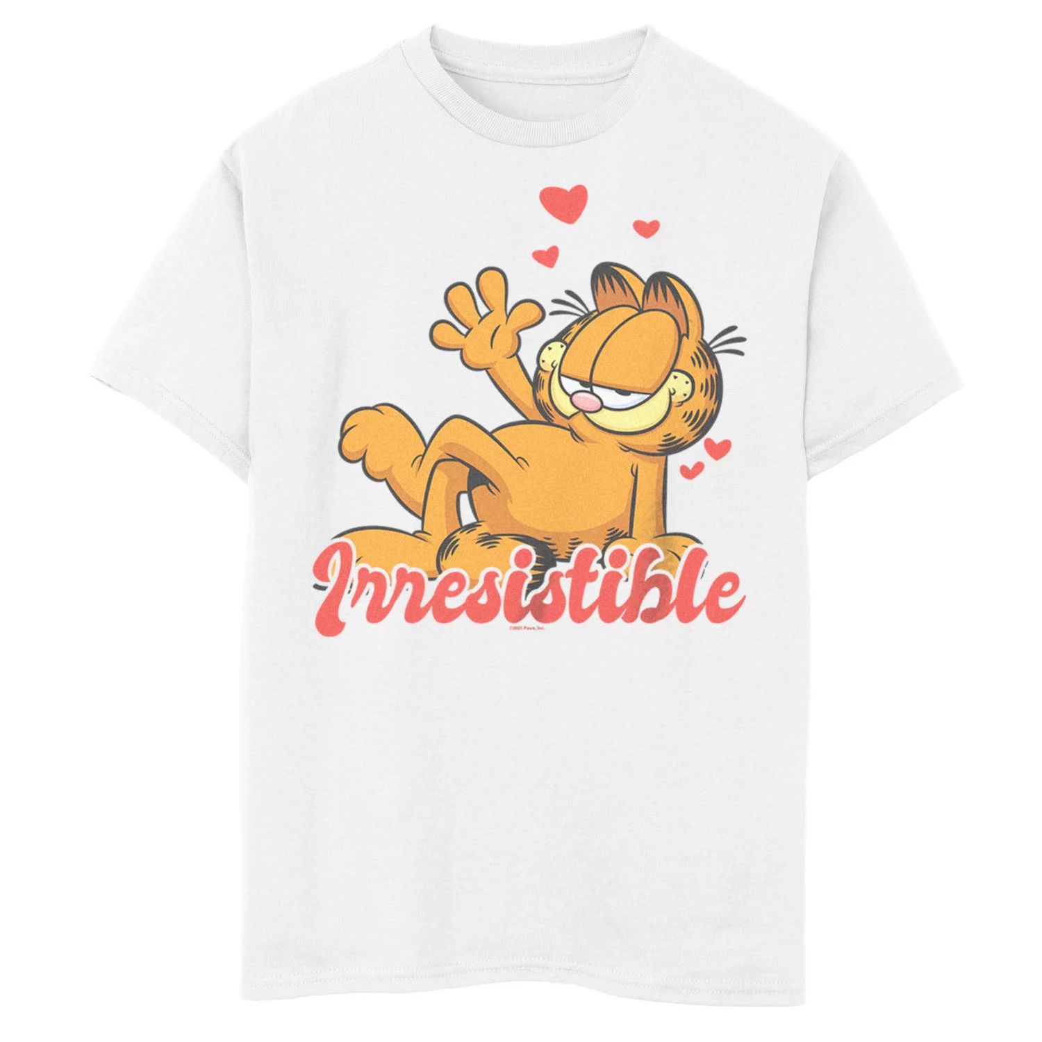 

Футболка с рисунком Garfield Hearts для мальчиков 8–20 лет Licensed Character