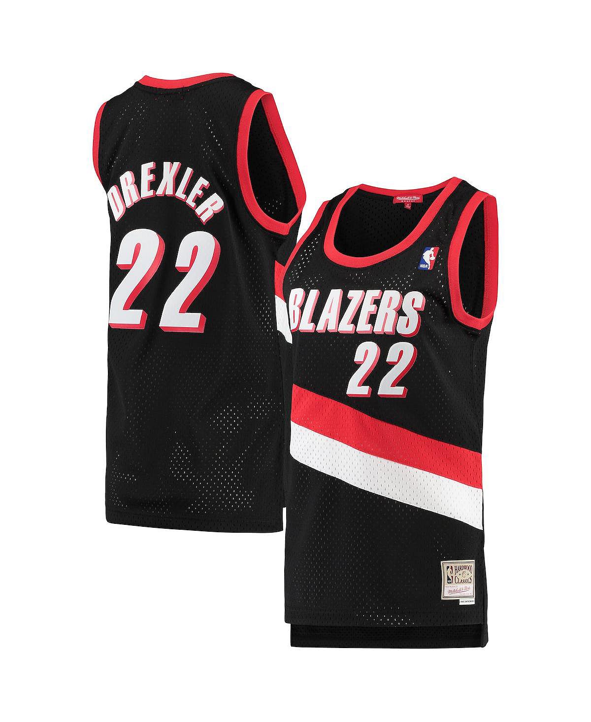 

Женские черные джерси Swingman Clyde Drexler Portland Trail Blazers 1991-92 гг. Mitchell & Ness, черный