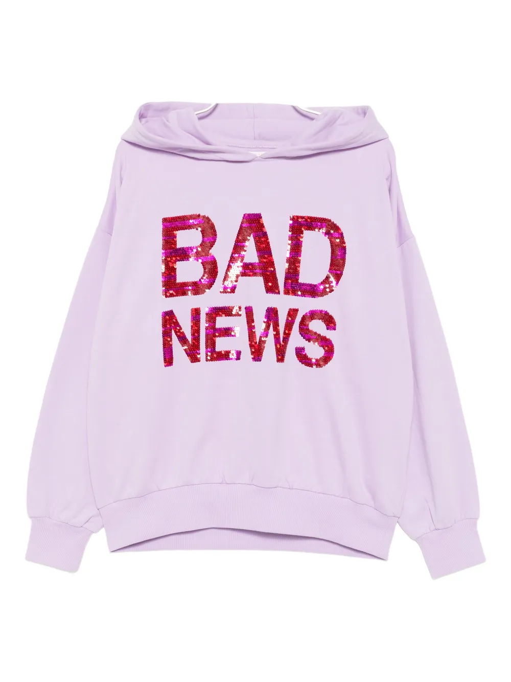 

Худи Bad News Ashish, фиолетовый
