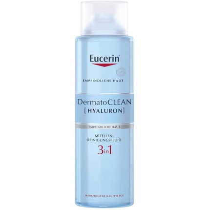 

Dermatoclean Hyaluron 3 в 1 мицеллярная очищающая жидкость 400 мл, Eucerin