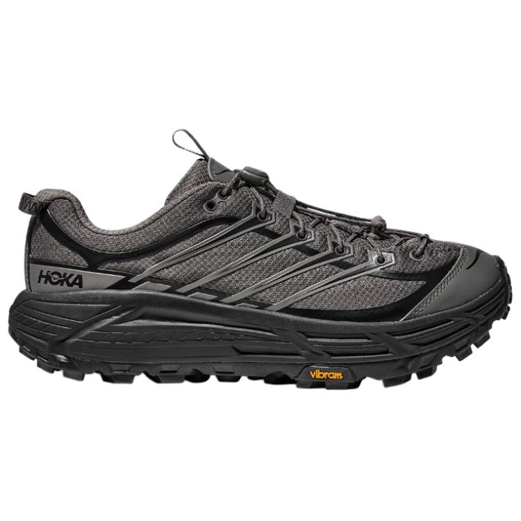 HOKA ONE ONE Mafate Three 2 кроссовки для трейлраннинга унисекс серый черный — фото 3