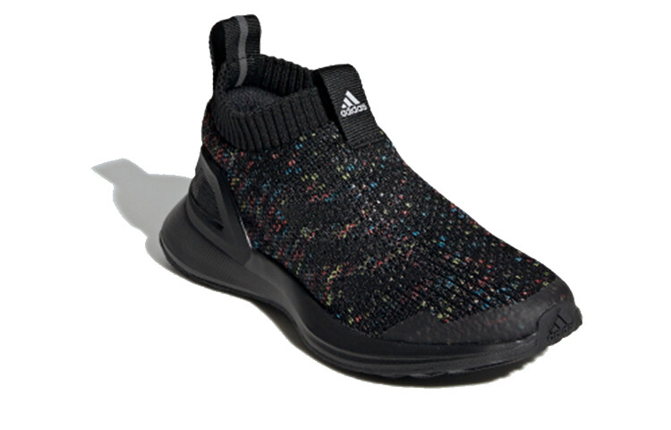 Кроссовки Rapidarun Kids PS Mid-top черные/синие/желтые/красные Adidas — фото 3