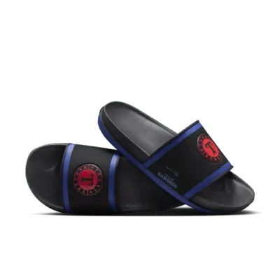 

Шлепанцы Nike Offcourt (MLB Texas Rangers) Slide, цвет Black/Deep Royal Blue/Sport Red