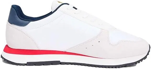 Мужские низкие кроссовки Tommy Jeans TJM Eva Runner Leather Em0em01649, Blue Rwb — фото 3