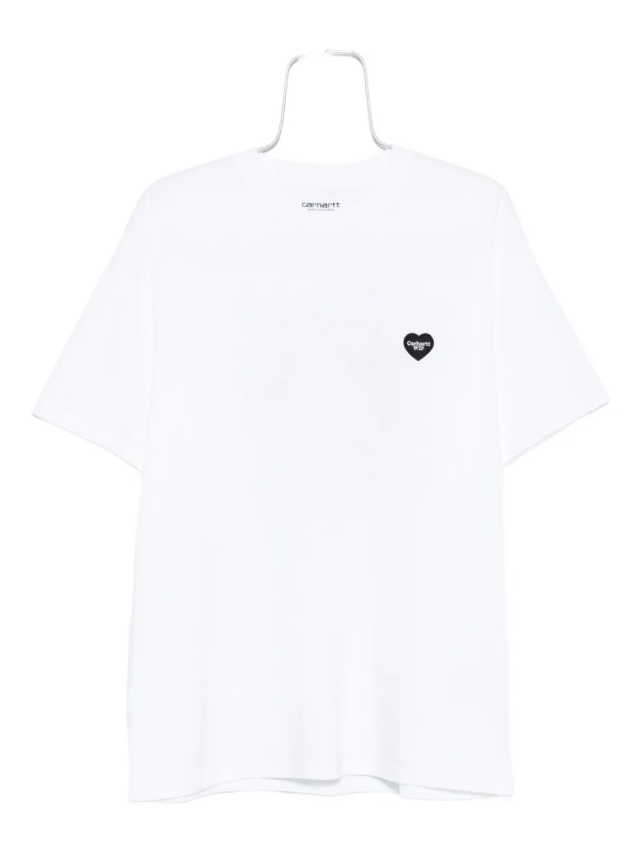 

Футболка Carhartt WIP S/S Heart II Hartt из хлопка, белый
