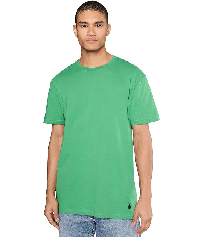 Футболка Classic Fit Crew Polo Ralph Lauren, White/Raft Green/Office Blue