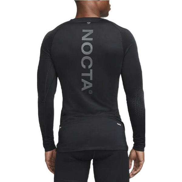 Футболка Nike x Drake Crossover NOCTA Round Neck Pullover 'Core Black', черный — фото 4