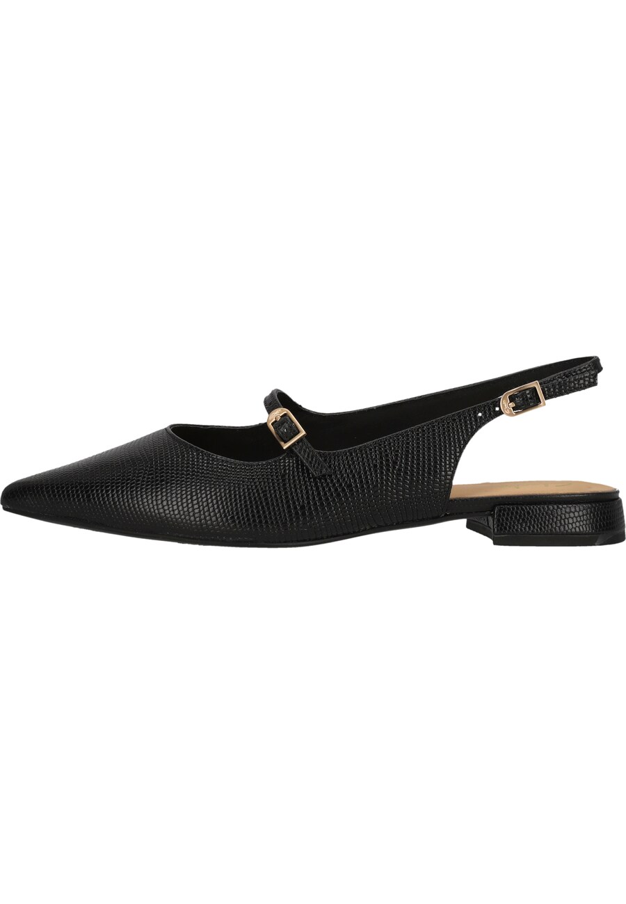 Туфли-лодочки с открытой пяткой CLARKS Sensa15 Shine, черный