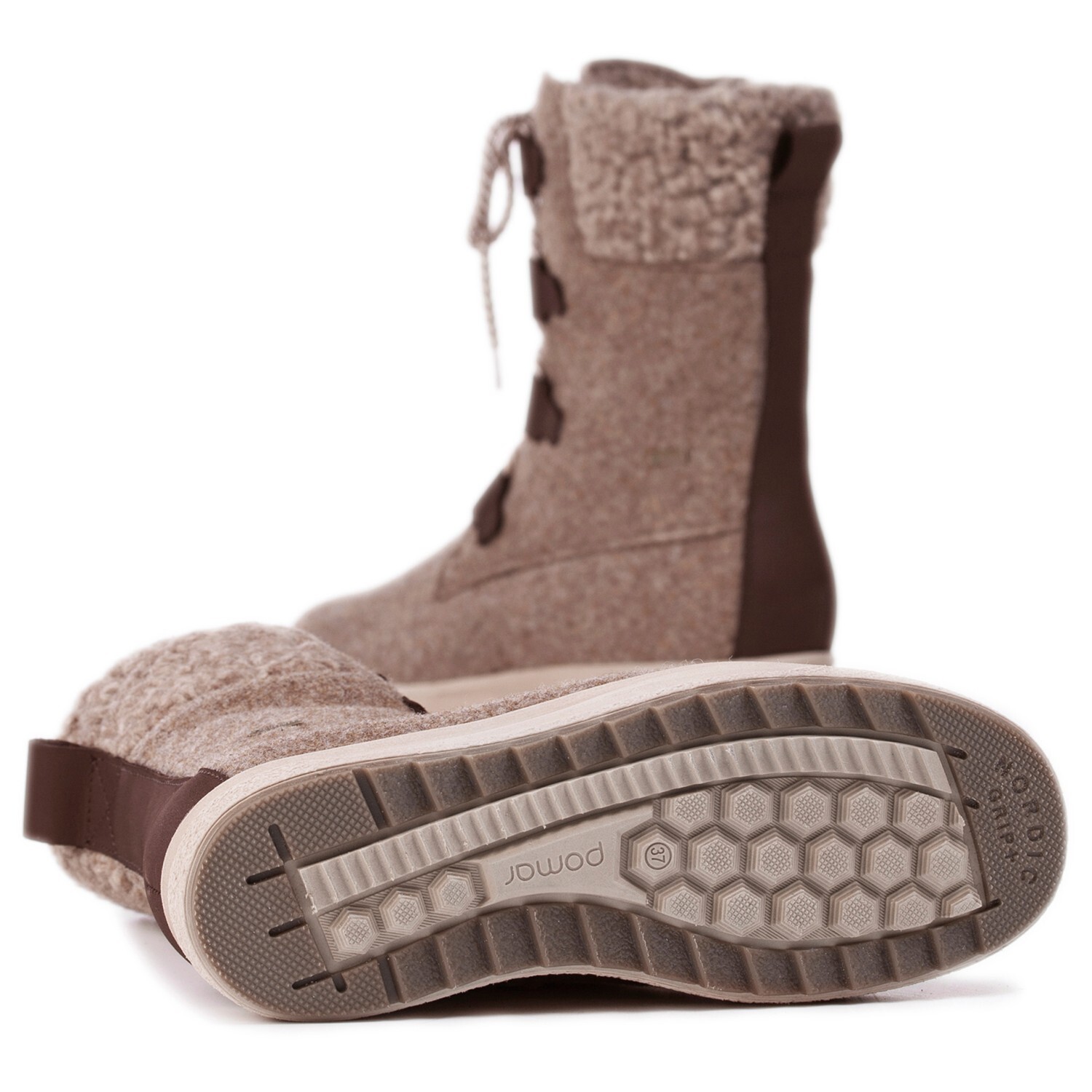Зимняя обувь Pomar Reki GTX Boot, цвет Sand Felt/Bark Waxy — фото 3
