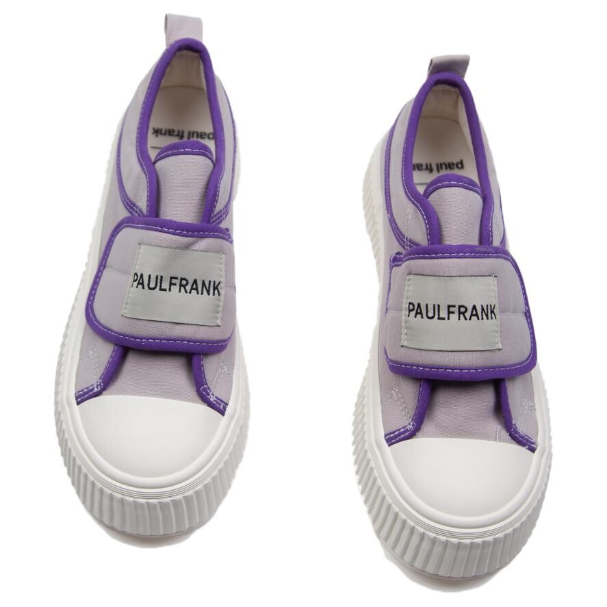 Кеды, скейтборд обувь женская низкая Paul Frank, цвет Taro Purple — фото 3